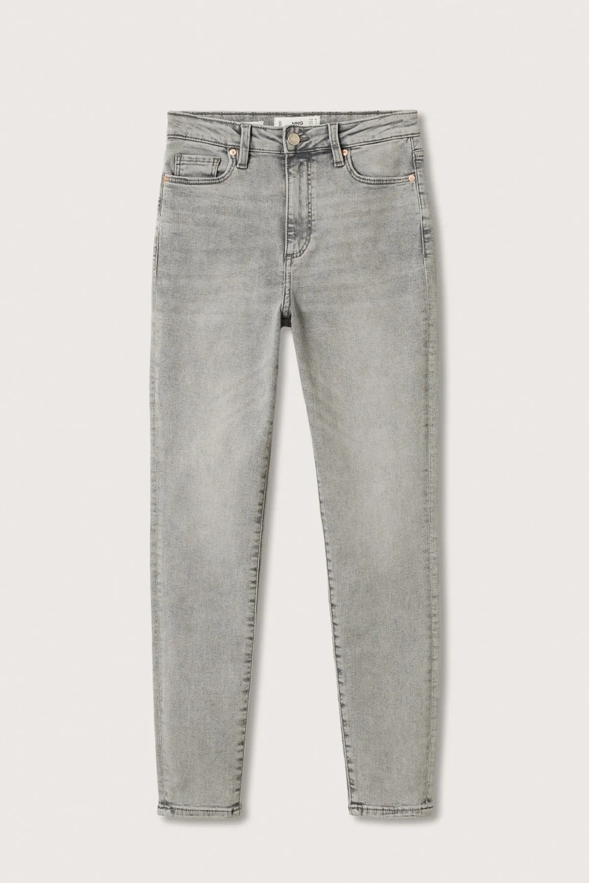 MANGO  Jeans - Grau - Skinny