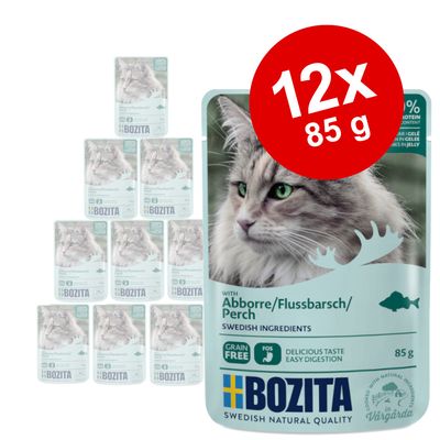 Bozita Häppchen in Gelee Pouch 12 x 85 g