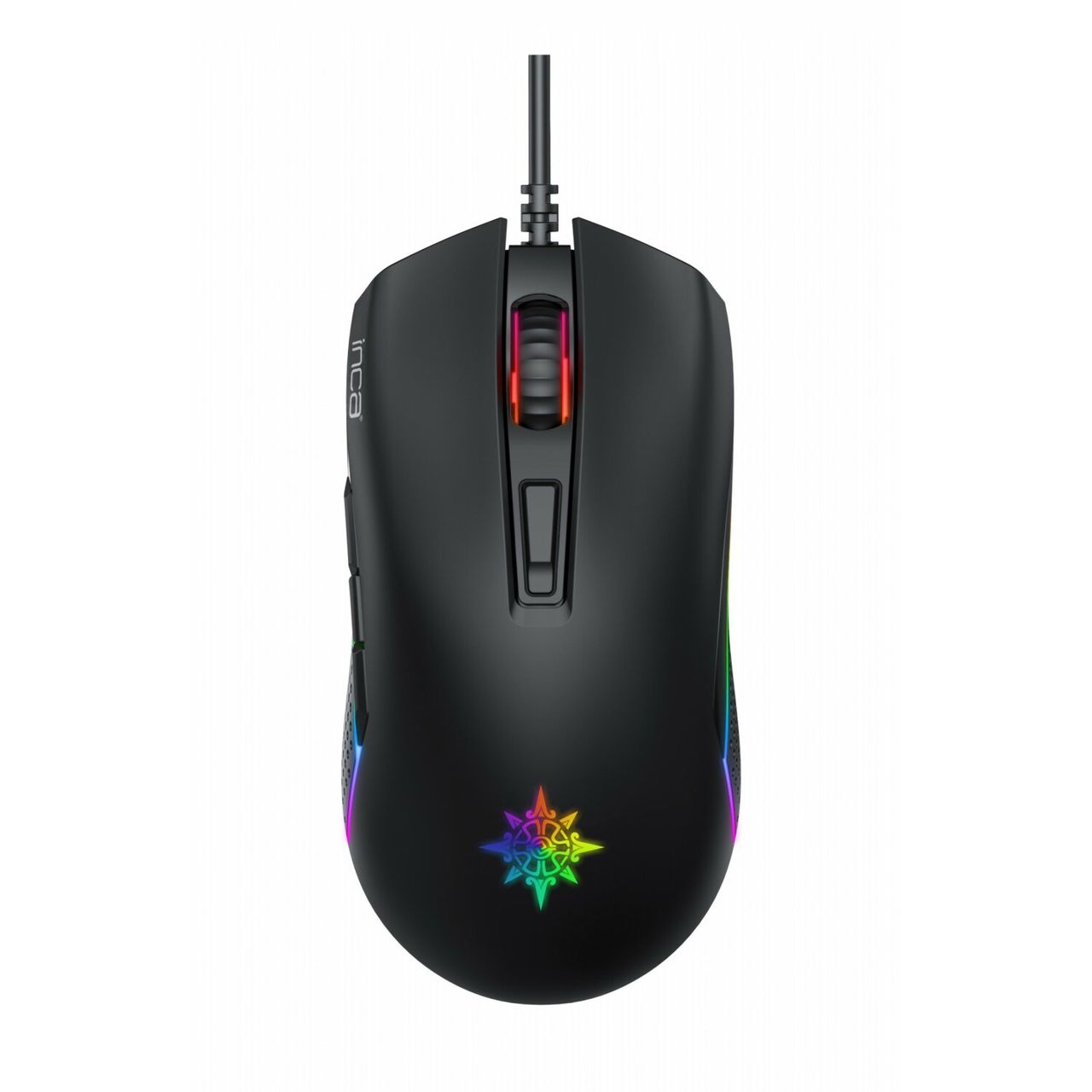 Inca IMG-GT14 Optisch Gaming Maus Mouse 3600 DPI RGB-Logo