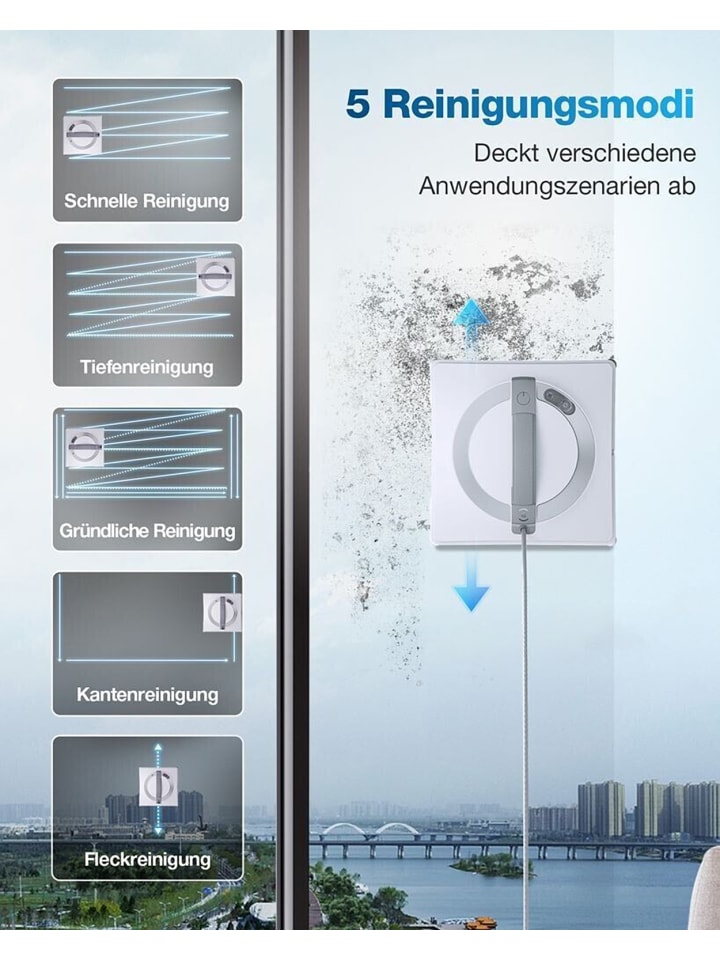 Ecovacs Fenstersauger Winbot W2 in weiß günstig kaufen onesize
