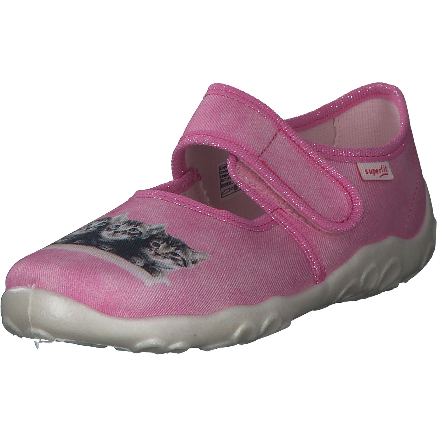 Superfit BONNY 00281, Hausschuhe, Kinder, ROSA/MEHRFARBIG