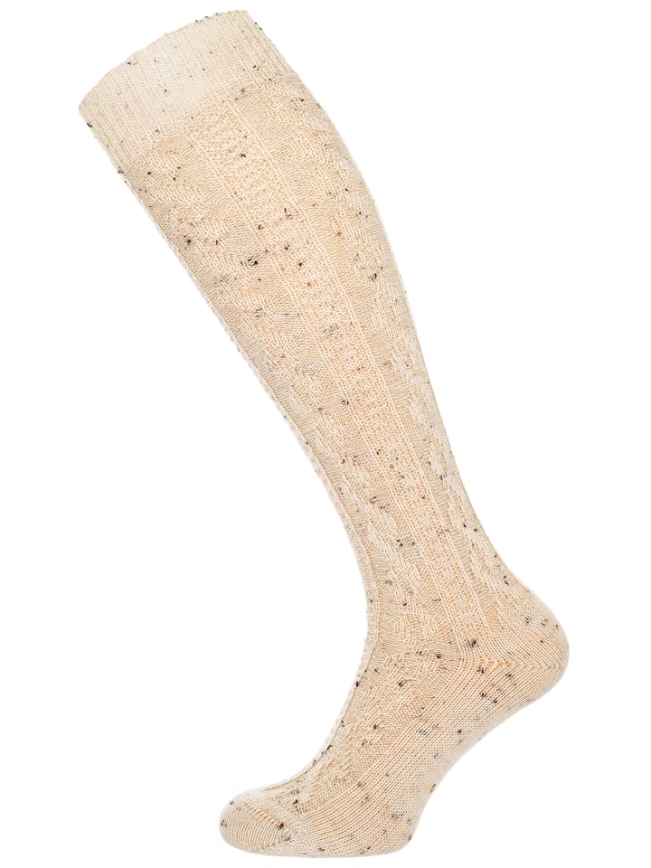 Lusana Kniestrümpfe L5L-0 in natur günstig kaufen