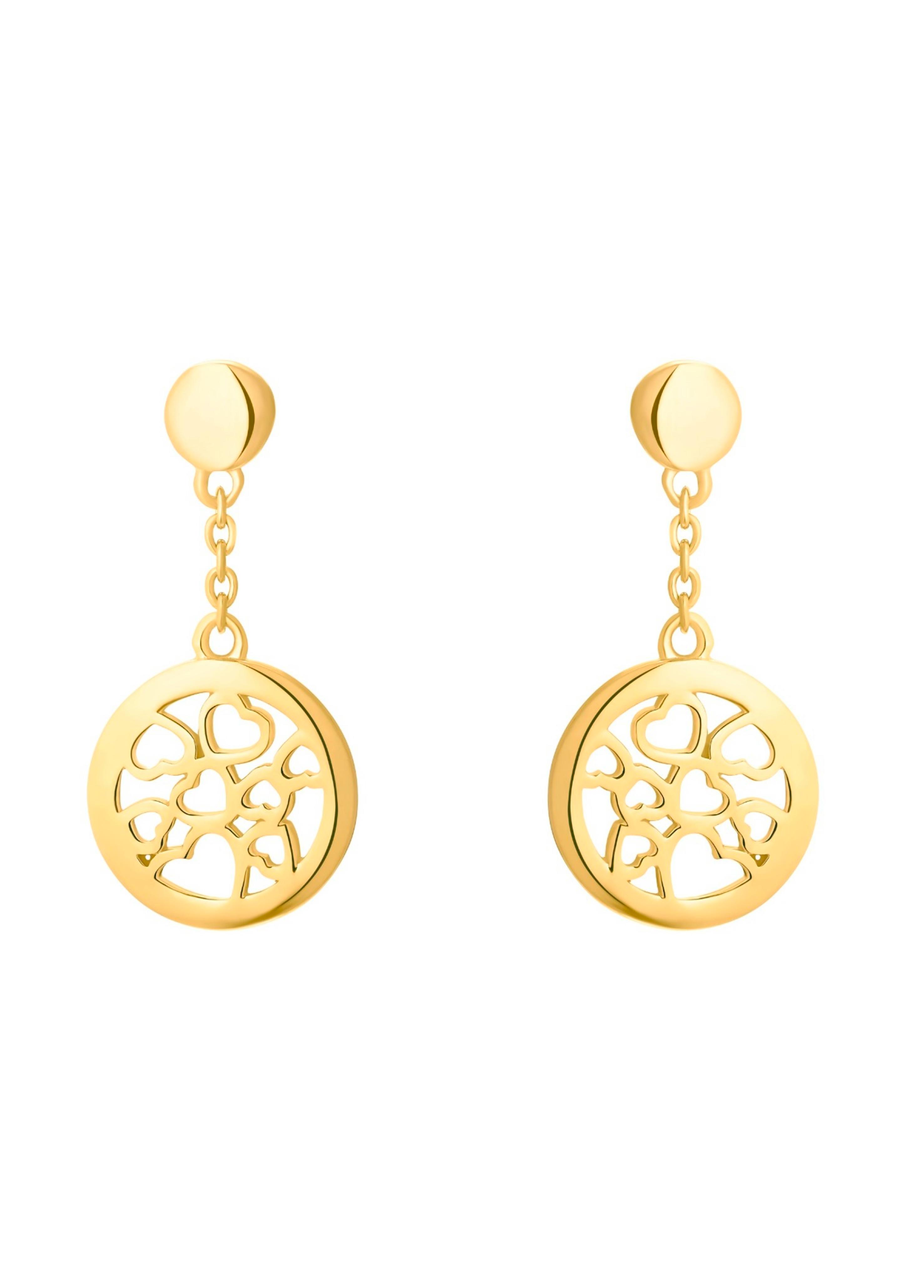 Ohrschmuck gelbvergoldet aus Silber  6005085-19E0