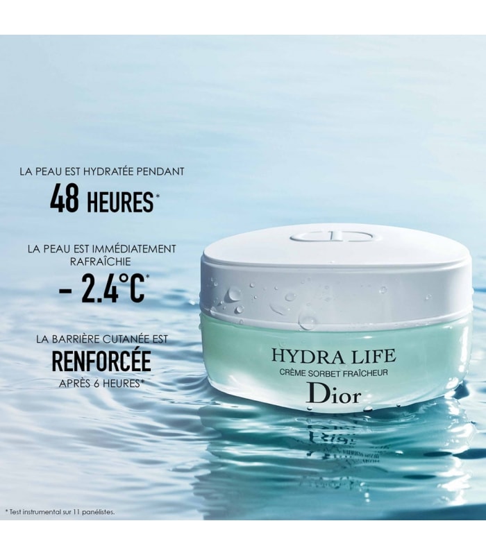 DIOR HYDRA LIFE-Crème Sorbet Fraîcheur hydratante