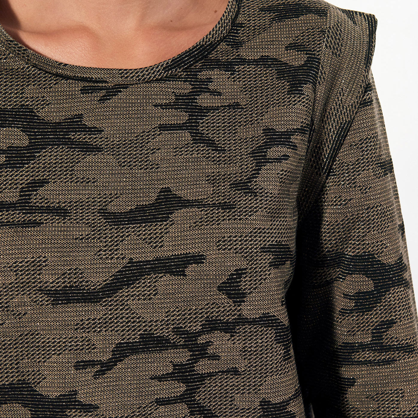 DAMOU  Pull camouflage Femme