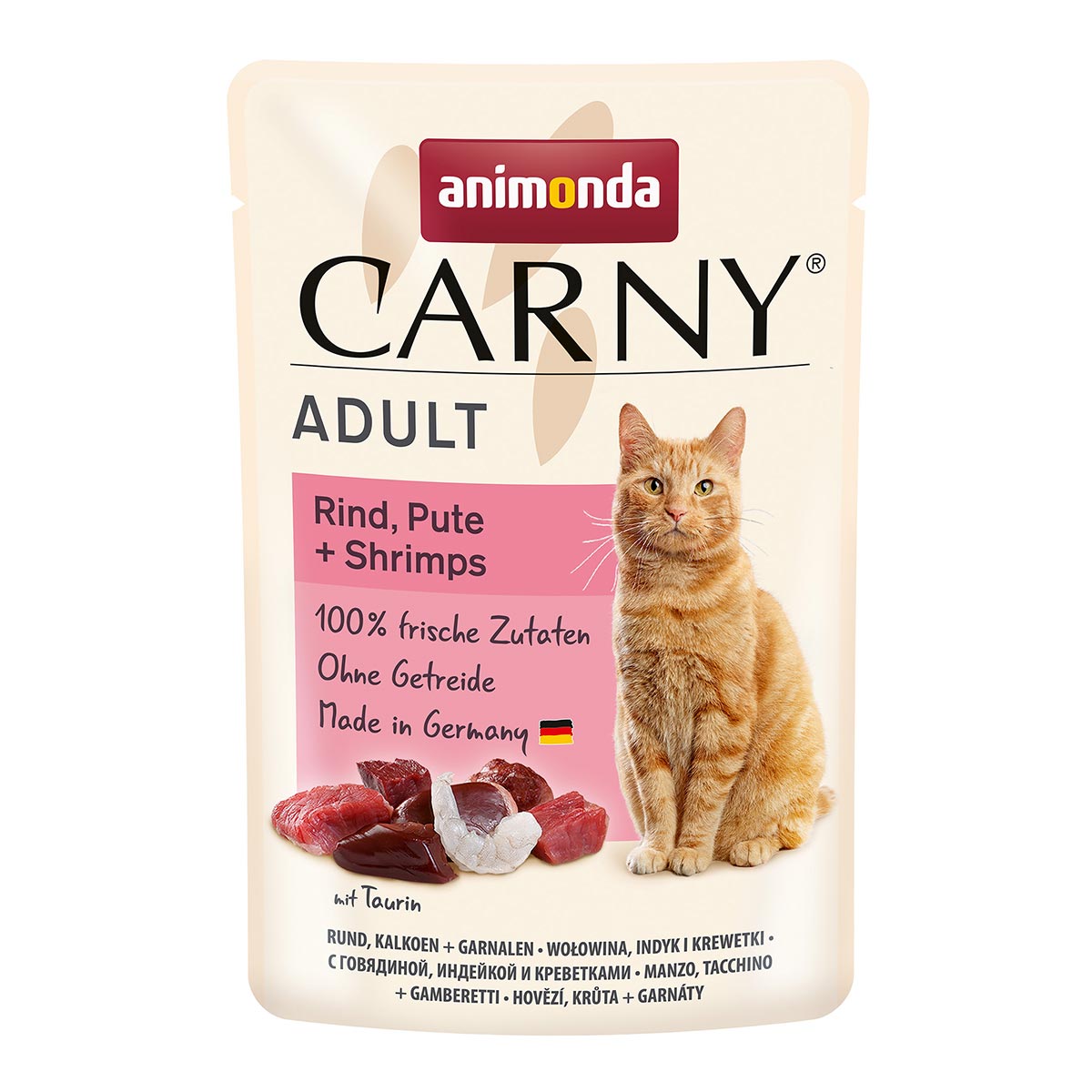 animonda Carny Adult Rind, Pute + Shrimps kaufen bei ZooRoyal