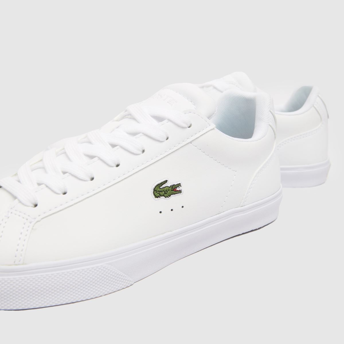 Lacoste Lerond Pro bőrcipő fehér színben