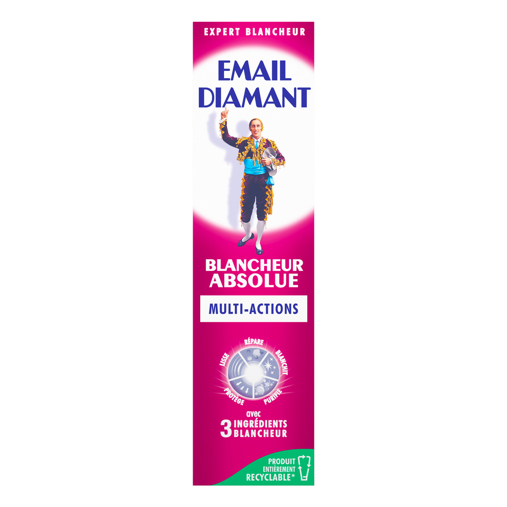 email diamant Blancheur Absolue Dentifrice