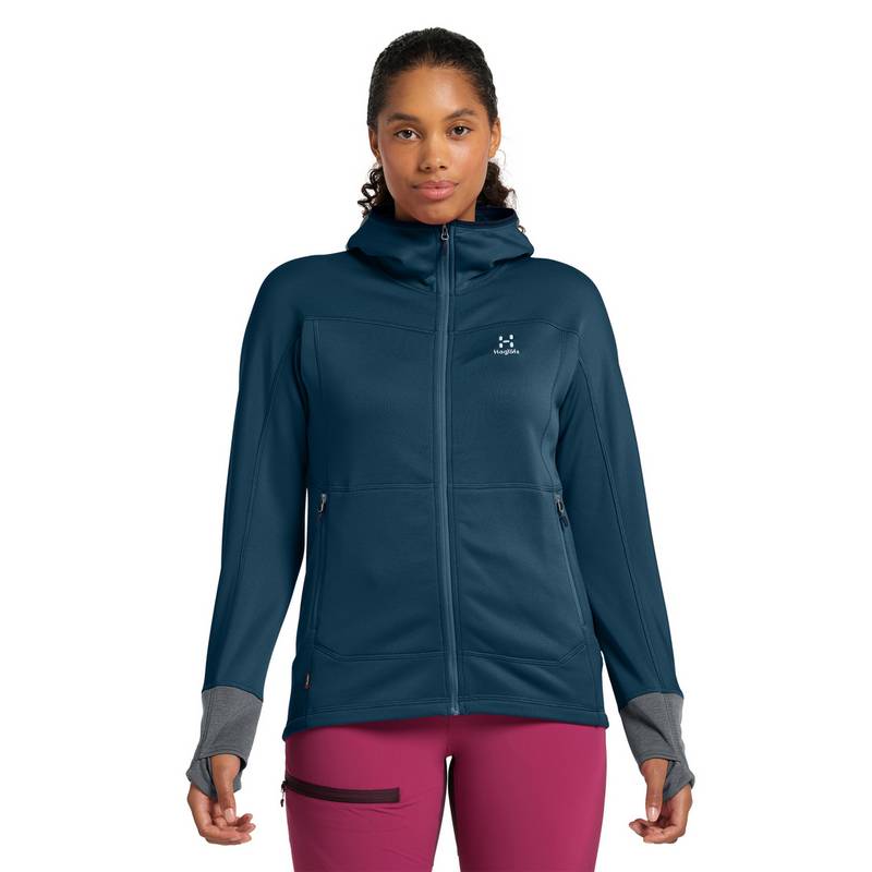 Haglöfs Betula Hood Fleecejacke Damen