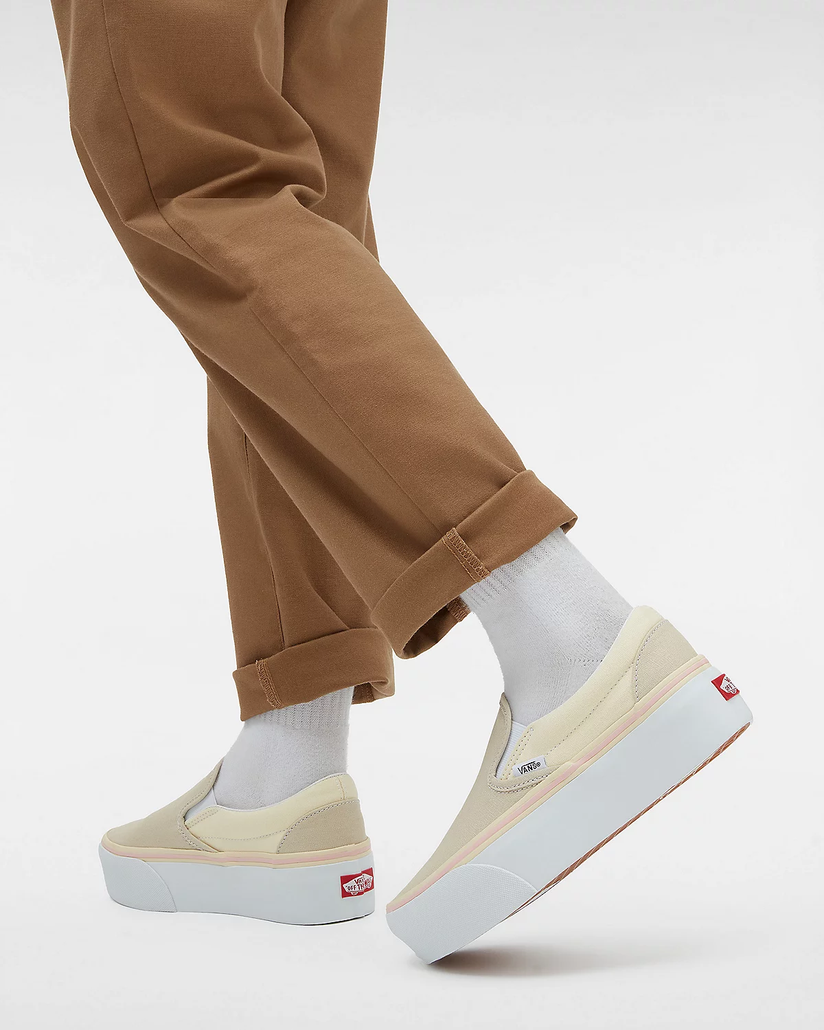Scarpe Classic Slip-On Checkerboard Stackform