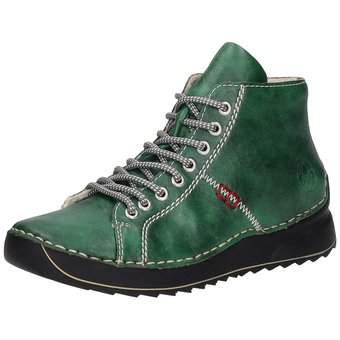 Rieker Ankle Boots in grün