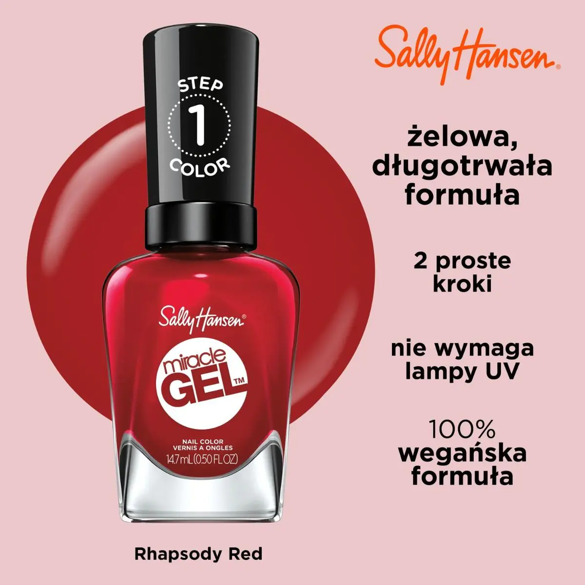 Sally Hansen stebuklingas gelinis nagų lakas, 680