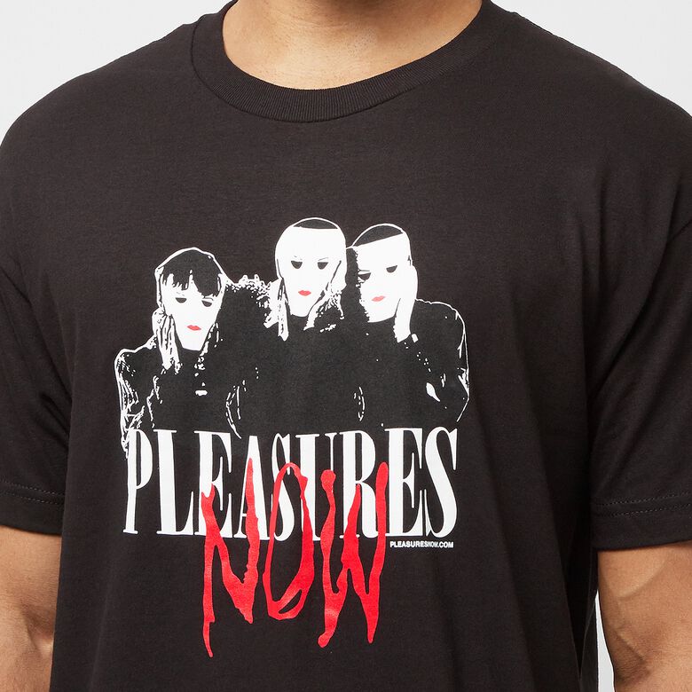 Pleasures Masks T-Shirt Black