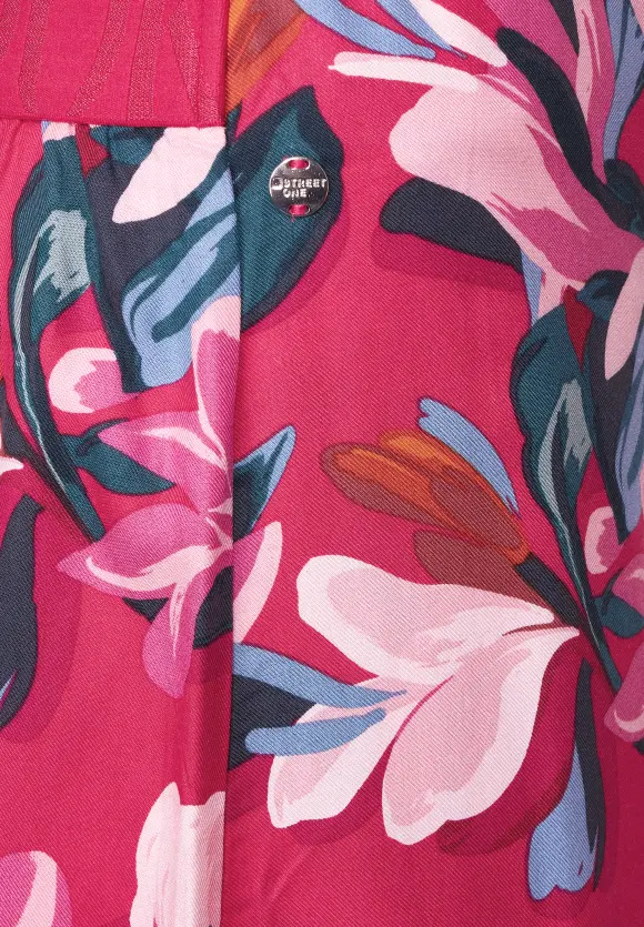 Street One Midi Wickelrock mit Print