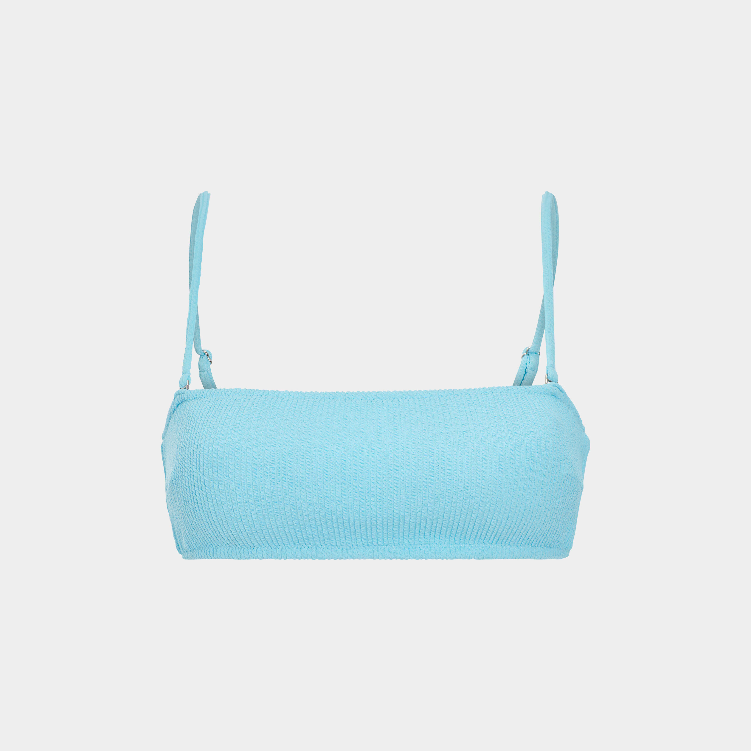Haut de maillot de bain bleu turquoise femme | La Halle