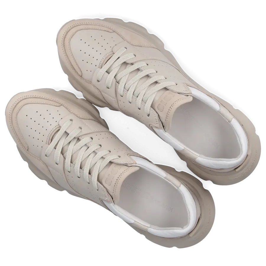 Kennel & Schmenger - Sneaker low FEVER Kalbsleder - beige