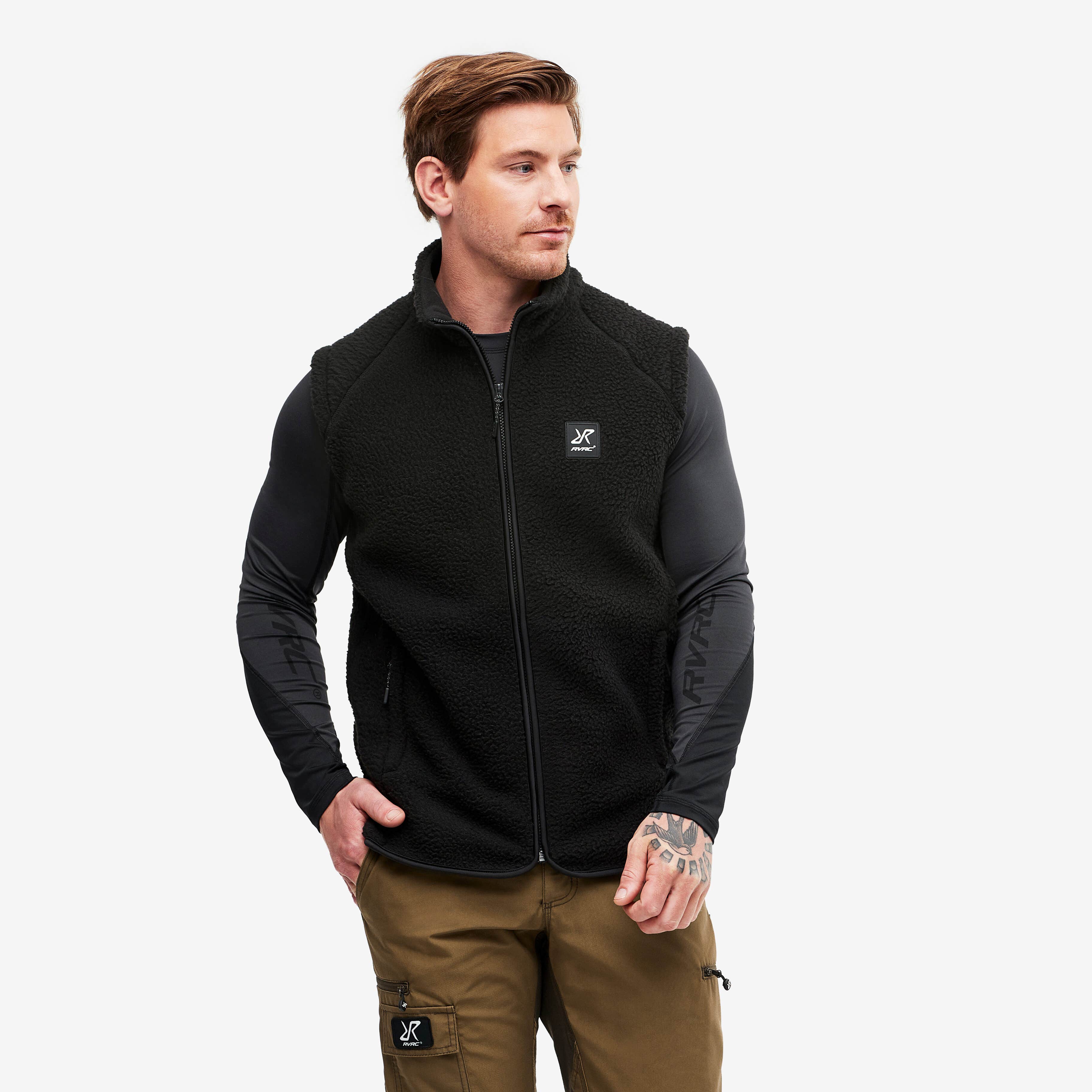 Sherpa Vest Homme Caviar
