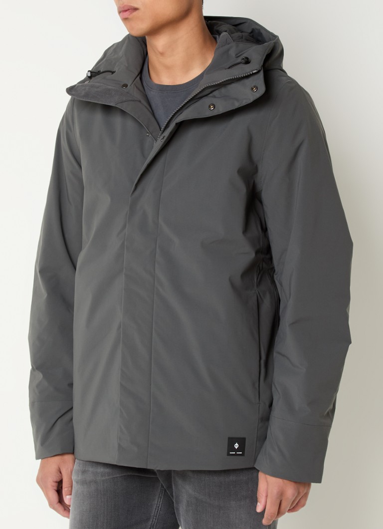 Parka acolchoada SAMSØE SAMSØE John com capuz e bolsos com zíper