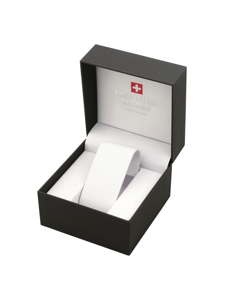 Swiss Military Quarzuhr 7053.9137SAM in Silber günstig kaufen onesize