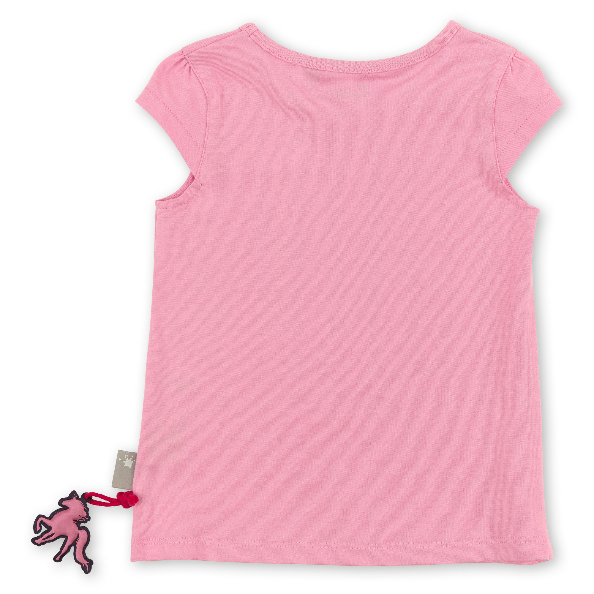 Rosa T-Shirt mit Blumen Motiv