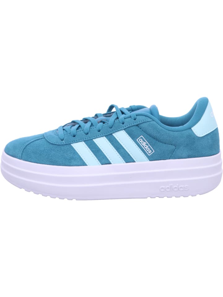 adidas Damen- Schnürschuhe VL COURT BOLD J in Blau günstig kaufen 37