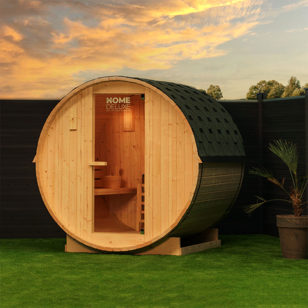 Home Deluxe Outdoor Fasssauna LAHTI L