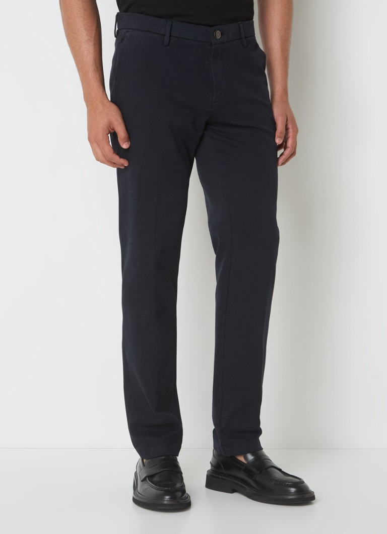 Pantaloni chino slim fit Boggi Milano cu buzunare interioare