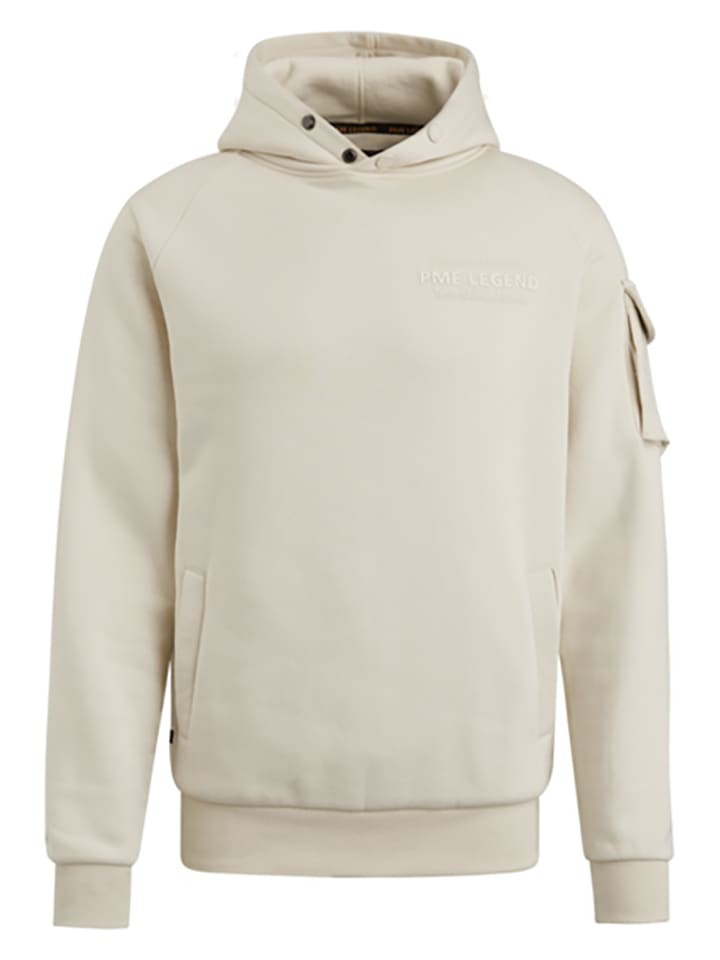 PME Legend Hoodie in Creme günstig kaufen