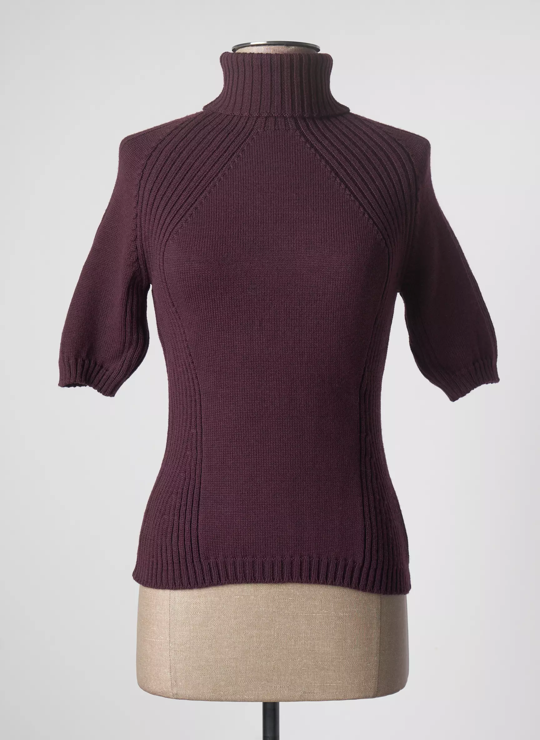 Stefan Green Cols Roules Femme couleur violet