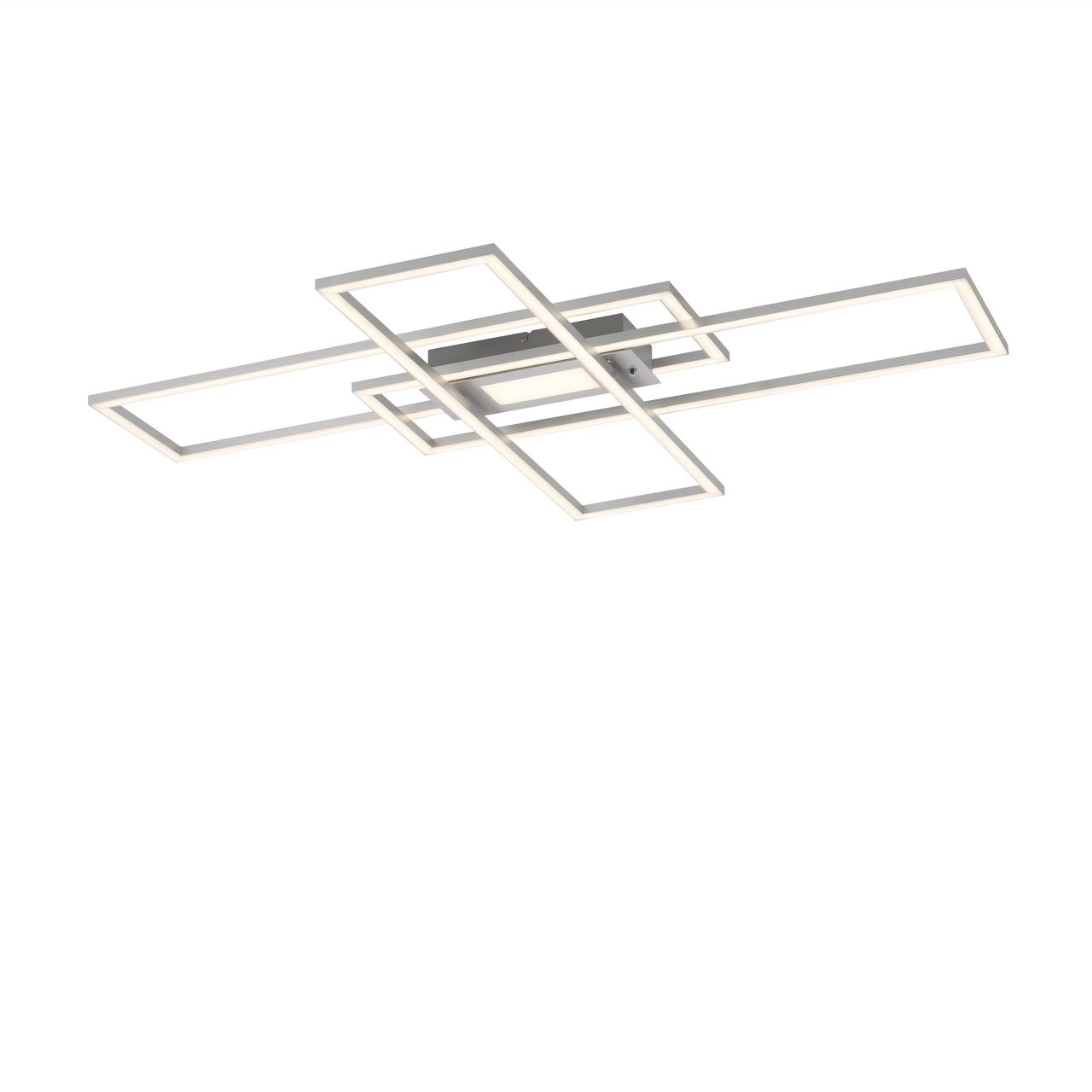 JUST LIGHT LeuchtenDirekt LED Deckenleuchte ASMIN, 1xLED-Board/45Watt, CCT, dimmbar, IR-Fernbedienung, Innenleuchte, IP20