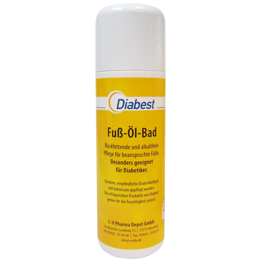 DIABEST Fuß Öl Bad  1000 ml  Bad