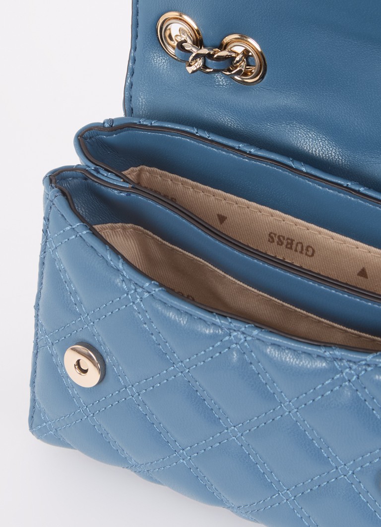 Mini borsa a tracolla GUESS Giully con motivo trapuntato