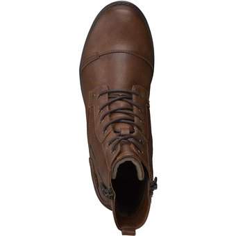 Mustang Schnürstiefelette in braun