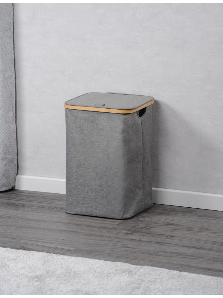 Kesper Wäschekorb in grau günstig kaufen onesize