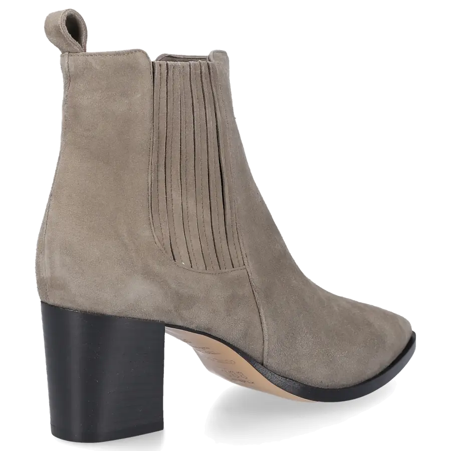 Pomme D`OR - Chelsea Boots 5307D Veloursleder - grau