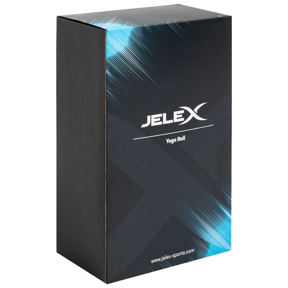 JELEX Fitness Yogaball inkl. Pumpe 65cm lila