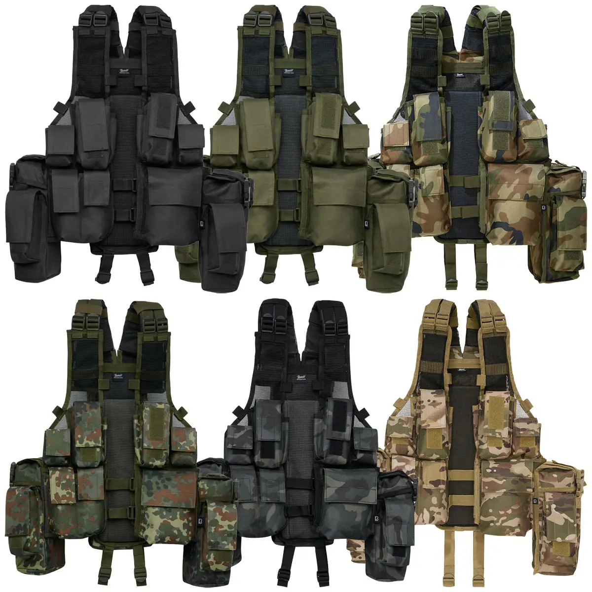 Taktische Tactical Weste versch. Farben