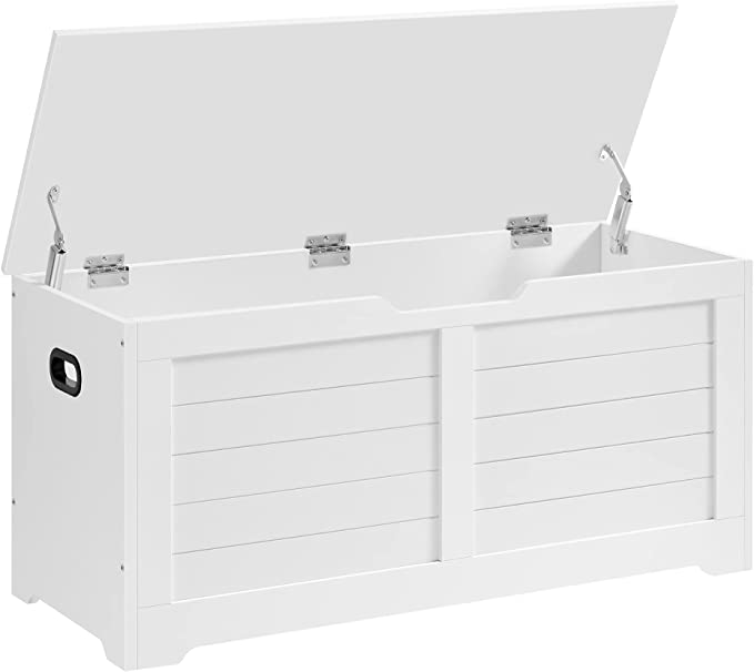 Vasagle Speicherbank, 100x40x46cm, transparent