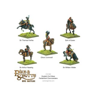 Pike & Shotte Epic Battles - English Civil Wars Parliament Commanders