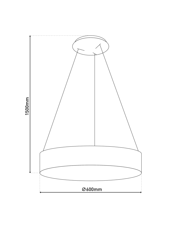 näve LED Pendelleuchte 