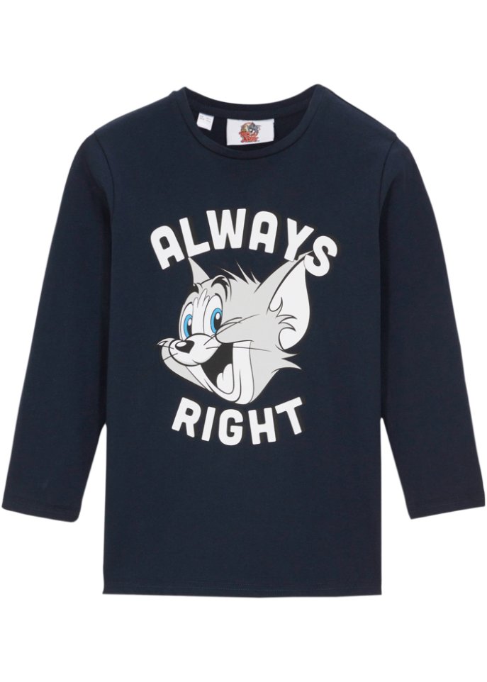 Kinder Langarmshirt Tom and Jerry