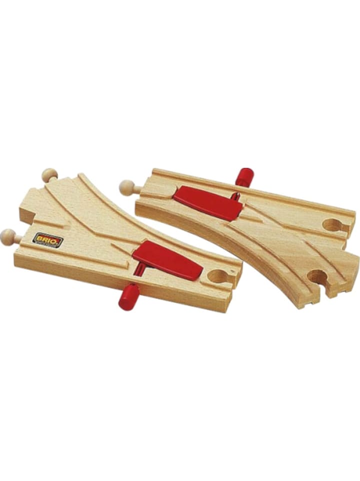 Brio Holzeisenbahn 63334400 Mechanisches Weichenpaar (L1/M1) günstig kaufen onesize