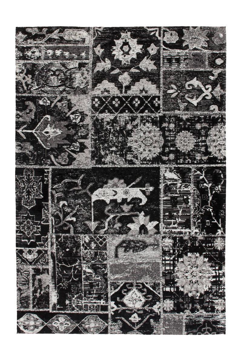 Kayoom River 150 Grau / Schwarz 120cm x 170cm