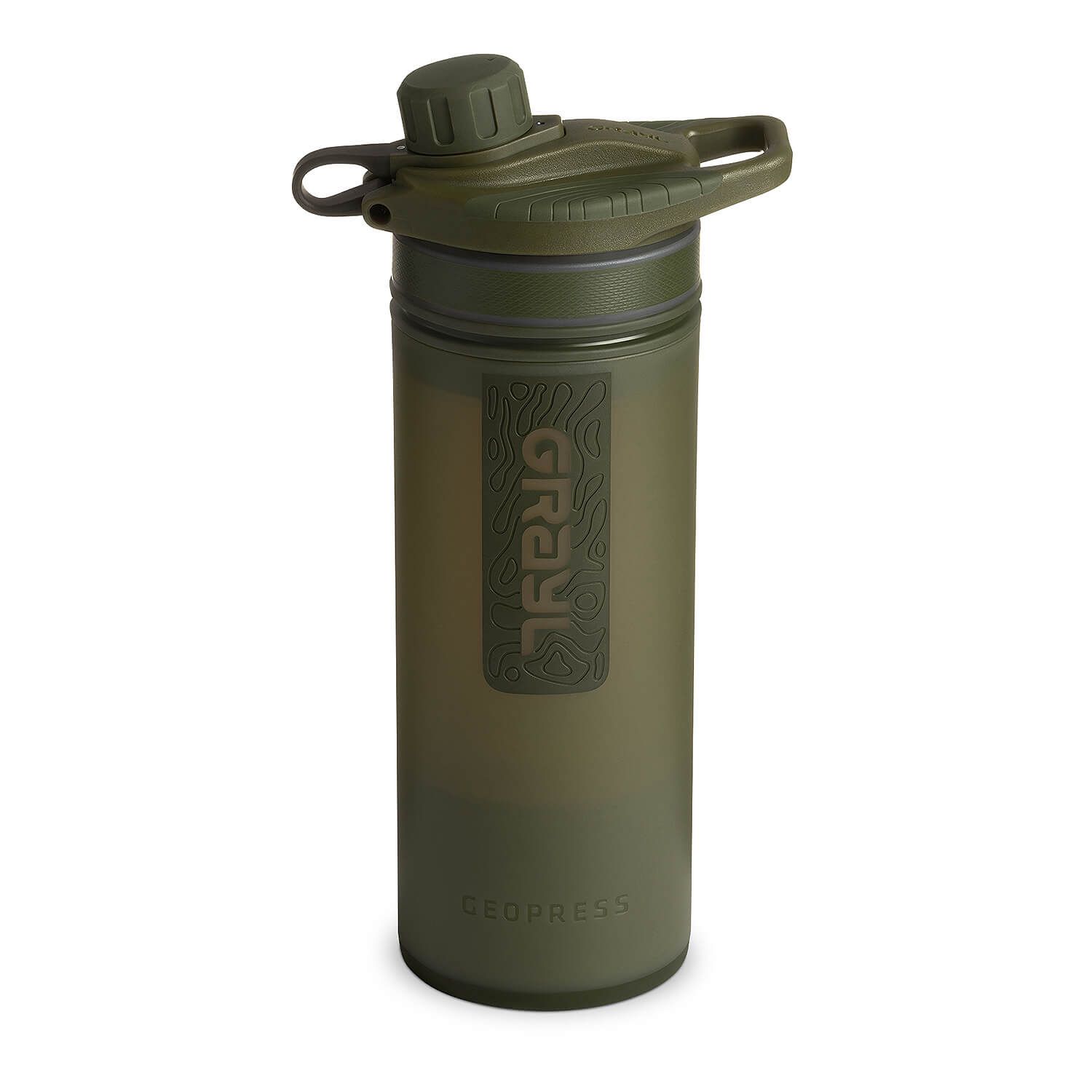 GeoPress Wasserfilter Trinkflasche
