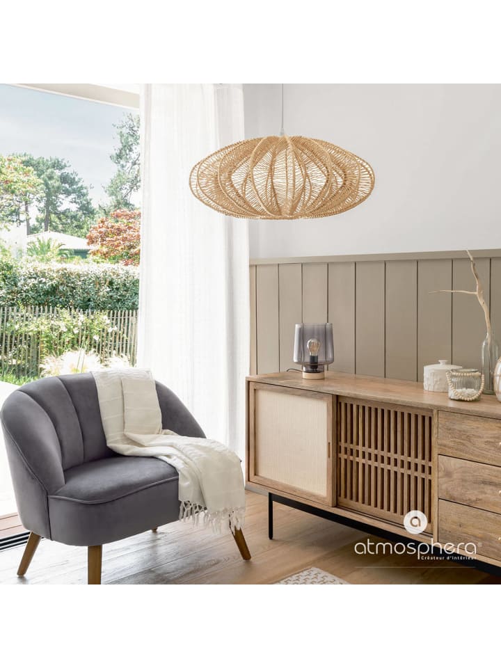 Atmosphera Créateur d'intérieur Hängeleuchte in beige günstig kaufen onesize