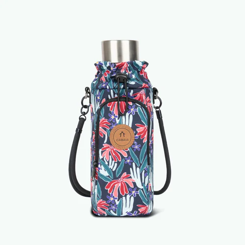 Edea blue water bottle holder