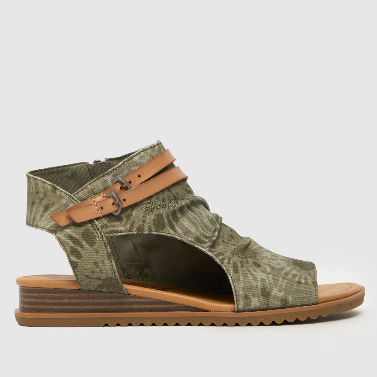 Blowfish Malibu pillangós szandál khaki színben