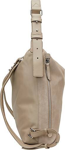 Marc O'Polo 2in1 Rucksack mit Veloursleder-Front