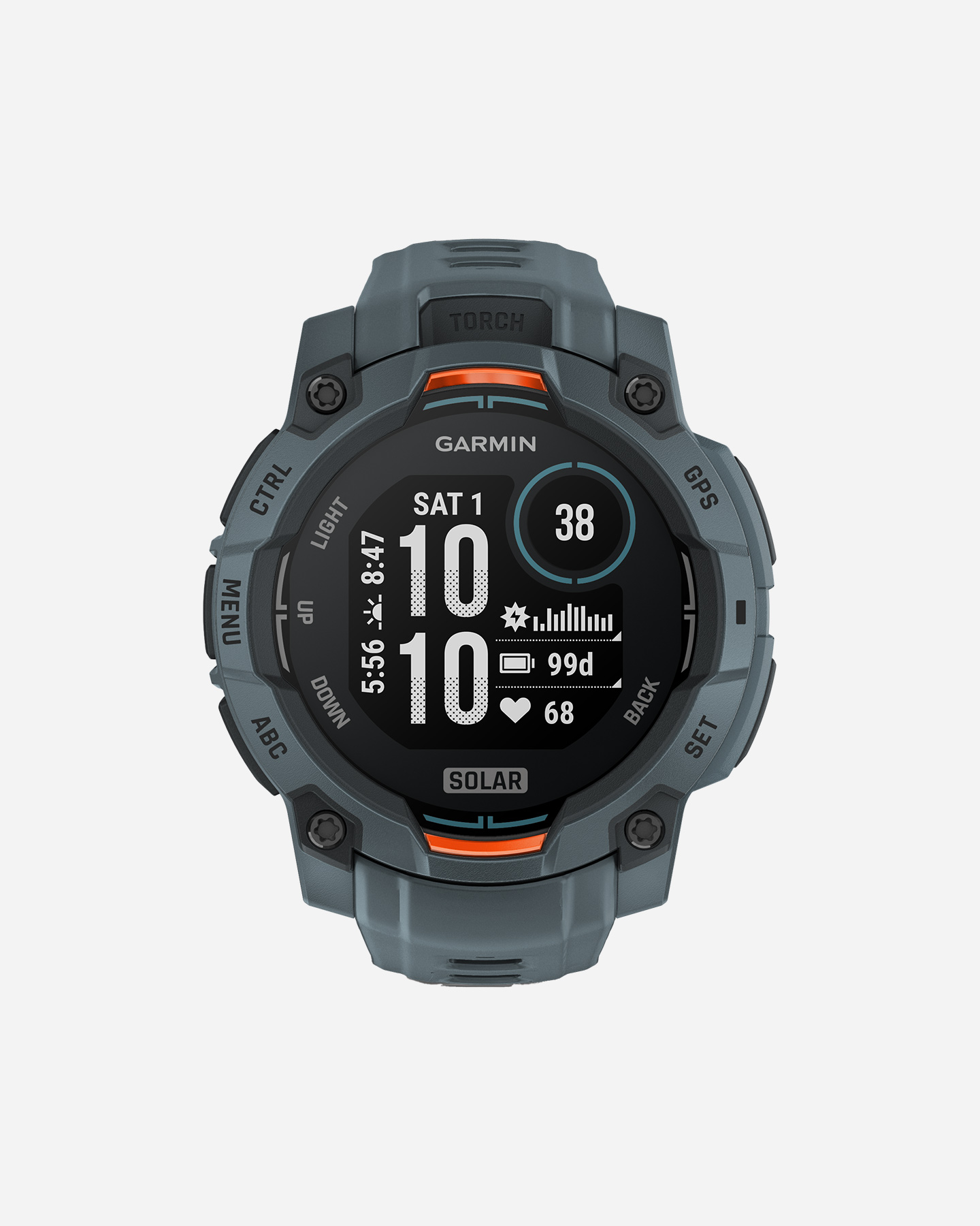 Garmin Instinct 3 45mm Solar Multifunctioneel Horloge 010-02934-01