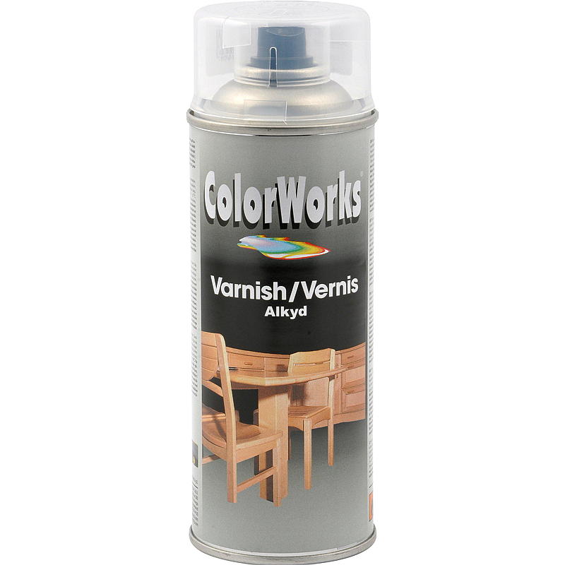 ColorWorks Spraymaling 400ml Klar halvblank Colorworks